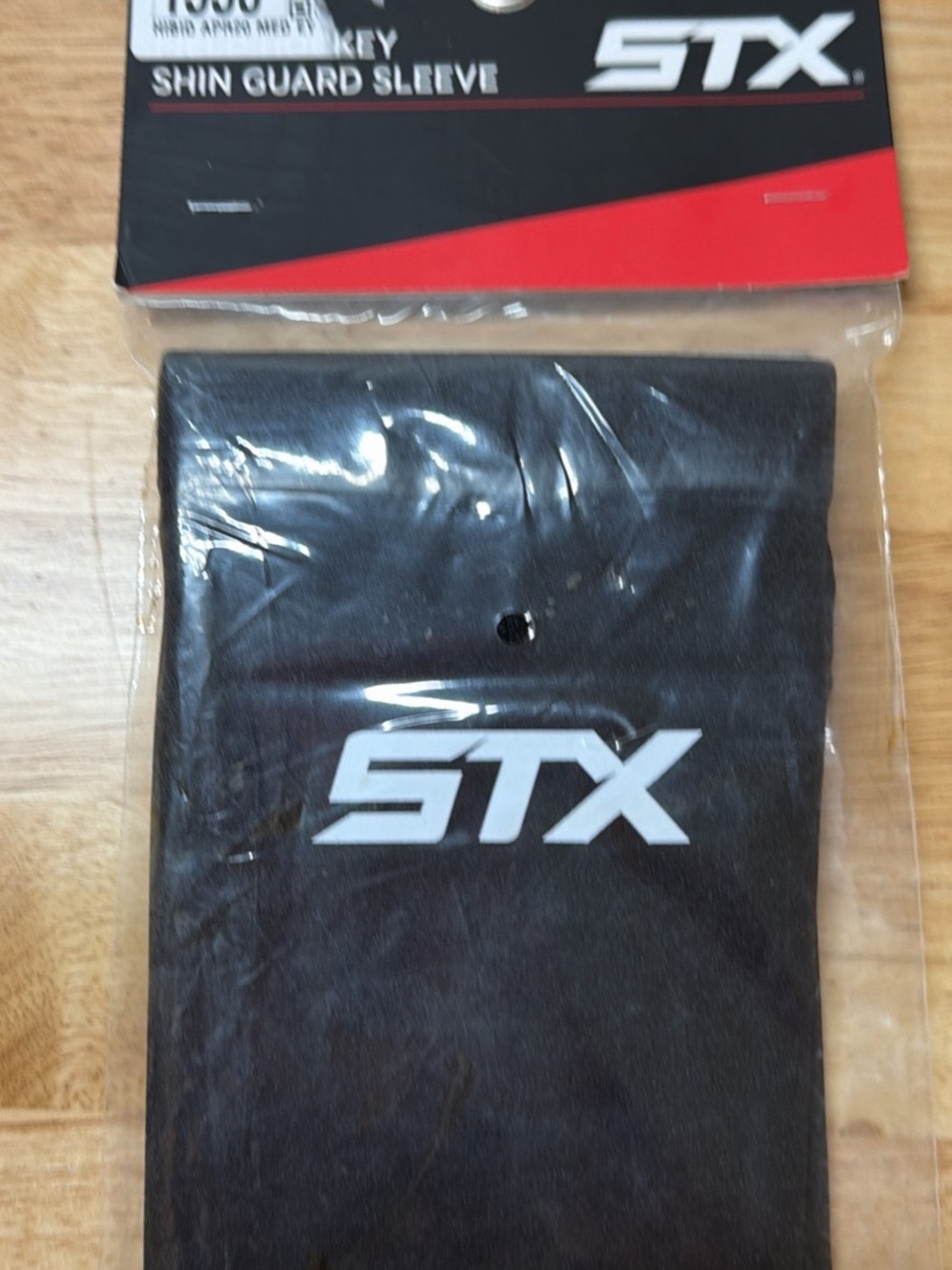 STX Black Shin Guard Sleeve NWT